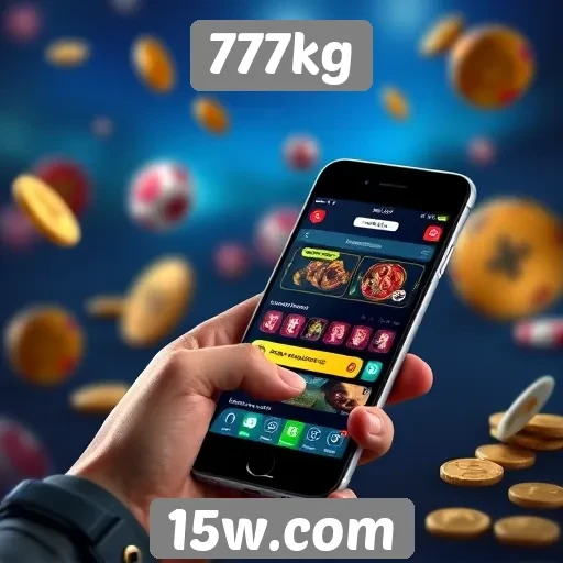 Acessibilidade do site 777kg em dispositivos móveis